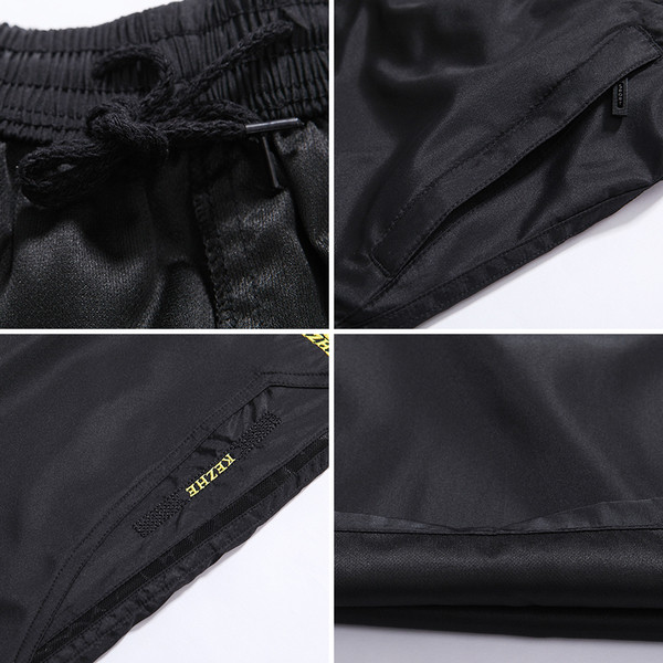 Férfi nyári rövidnadrág többféle modellben, hímzéssel