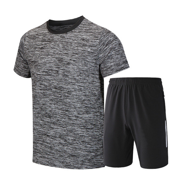 Férfi sportcsapat többféle színben - rövid ujjú póló és zsebes rövidnadrág
