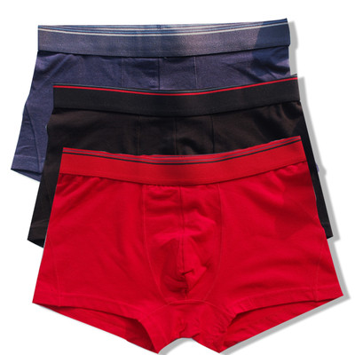 Férfi fehérnemű szett - 3 darabos boxer, különböző színekben