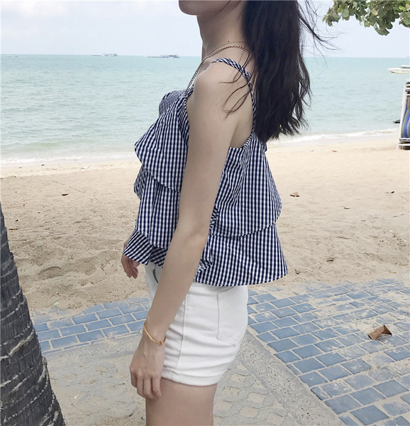 Finom, csíkos női felső