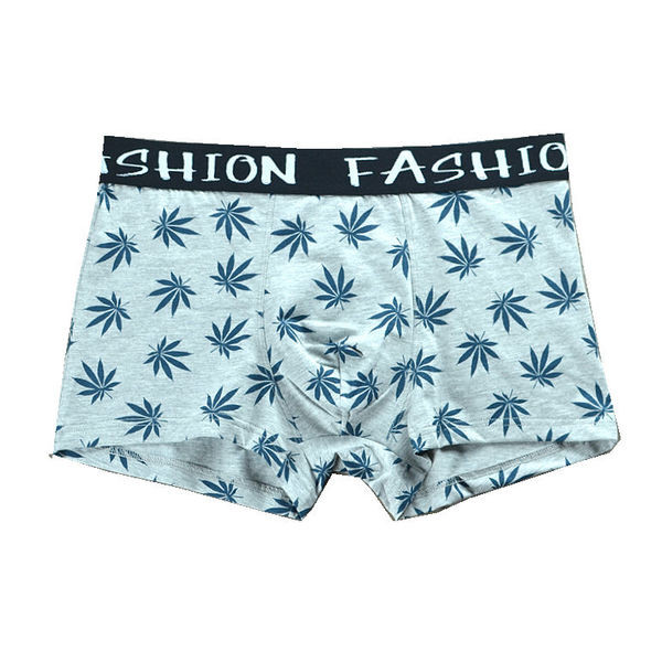 3 részes férfi fehérnemű szett virágos motívumokkal