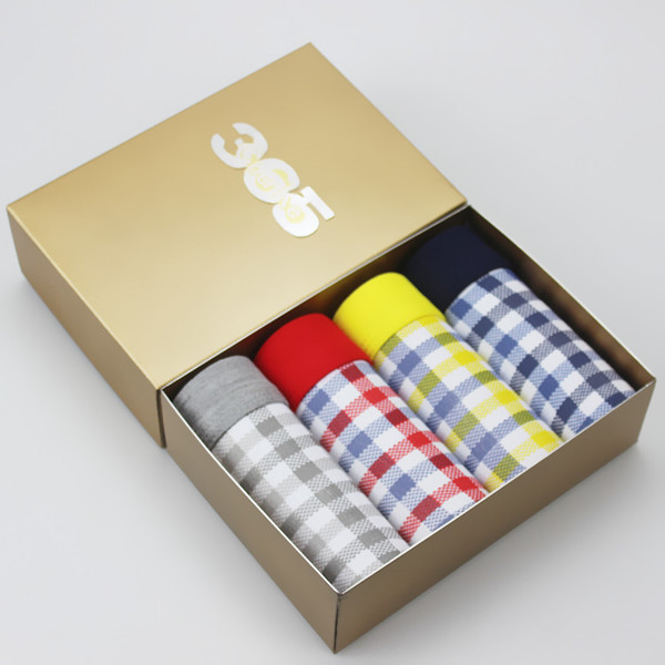 4 darabos pamut férfi boxer szett