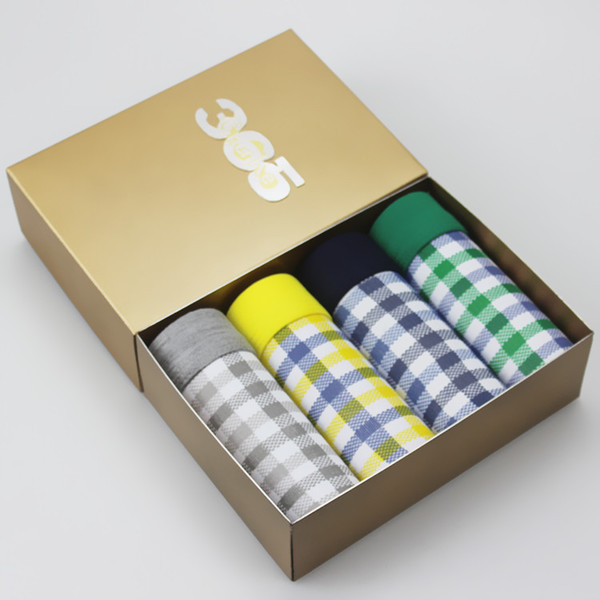 4 darabos pamut férfi boxer szett