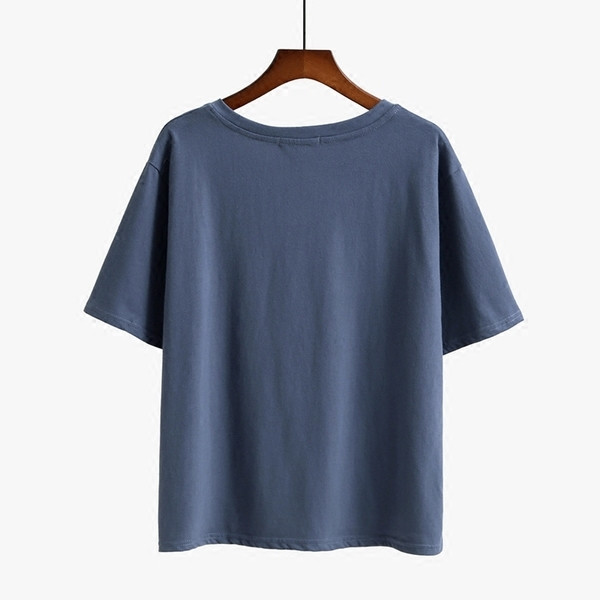 Sport - alkalmi női póló szabad fazonban több színben