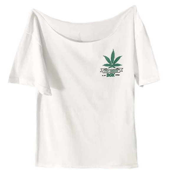 Alkalmi női póló fehér rátéttel