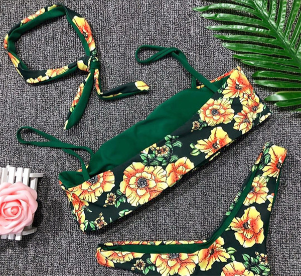 Kétrészes fürdőruha dupla arccal