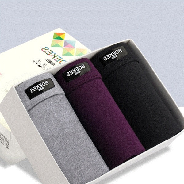 Egyszerű férfi boxerek - 4 színben