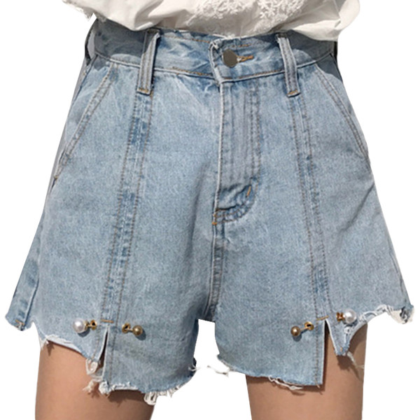 Női magas derekú rövidnadrág két színben