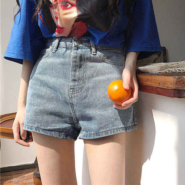 Női rövidnadrág magas derékkal