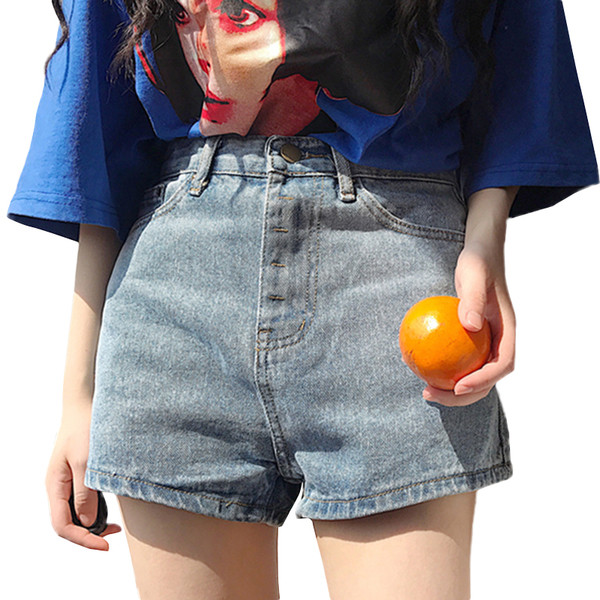 Női rövidnadrág magas derékkal