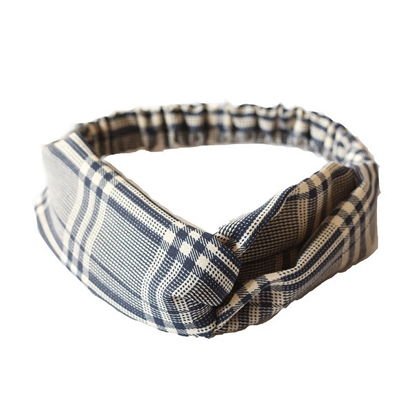 Női kockás hajgumi négy színben