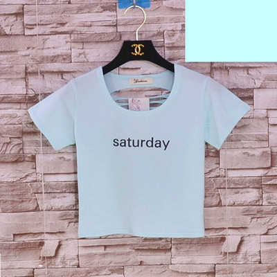 Alkalmi női rövid póló - többféle modell