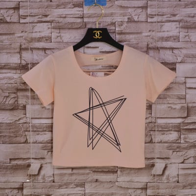 Alkalmi női rövid póló - többféle modell