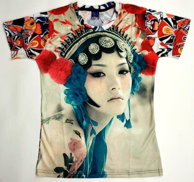 Rövid ujjú póló férfiaknak és nőknek, különböző színekben és 3D nyomattal