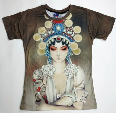 Rövid ujjú póló férfiaknak és nőknek, különböző színekben és 3D nyomattal