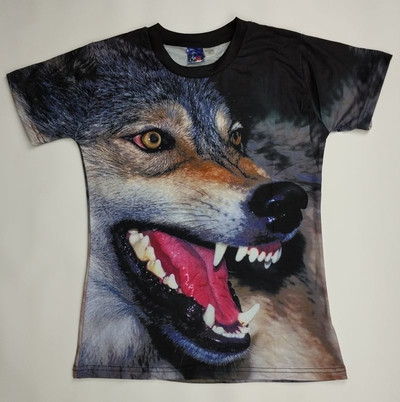 Rövid ujjú póló férfiaknak és nőknek, különböző színekben és 3D nyomattal