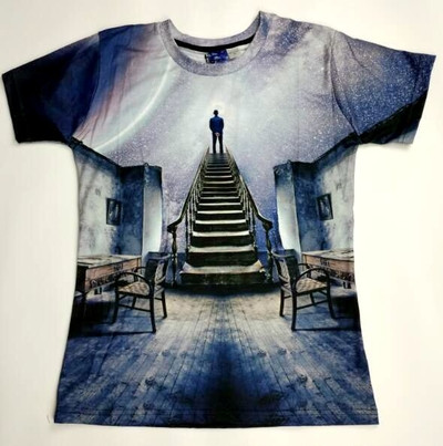 Rövid ujjú póló férfiaknak és nőknek, különböző színekben és 3D nyomattal