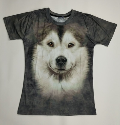 Rövid ujjú póló férfiaknak és nőknek, különböző színekben és 3D nyomattal