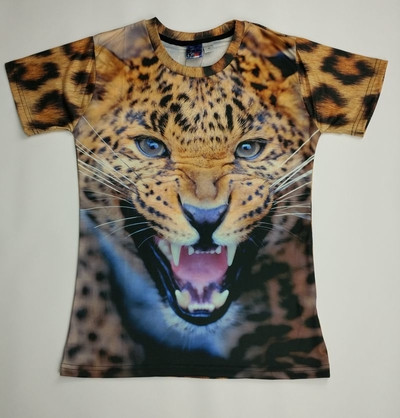 Rövid ujjú póló férfiaknak és nőknek, különböző színekben és 3D nyomattal