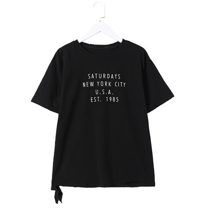 Lezser pamut női póló