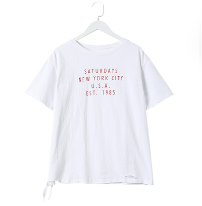 Lezser pamut női póló