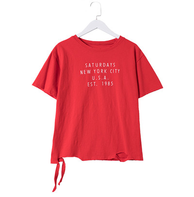 Lezser pamut női póló