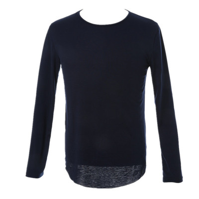 Férfi hosszú blúz több színben O-nyakkal