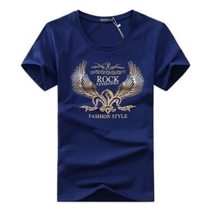 Férfi alkalmi póló több színben, mintával