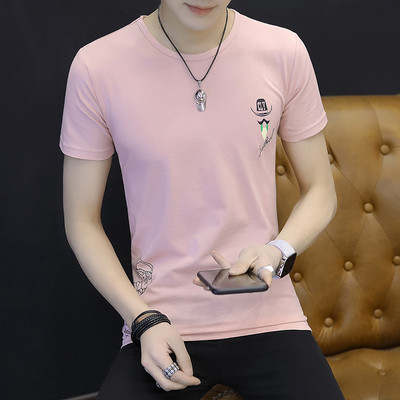 Férfi póló több színben felirattal és nyomattal