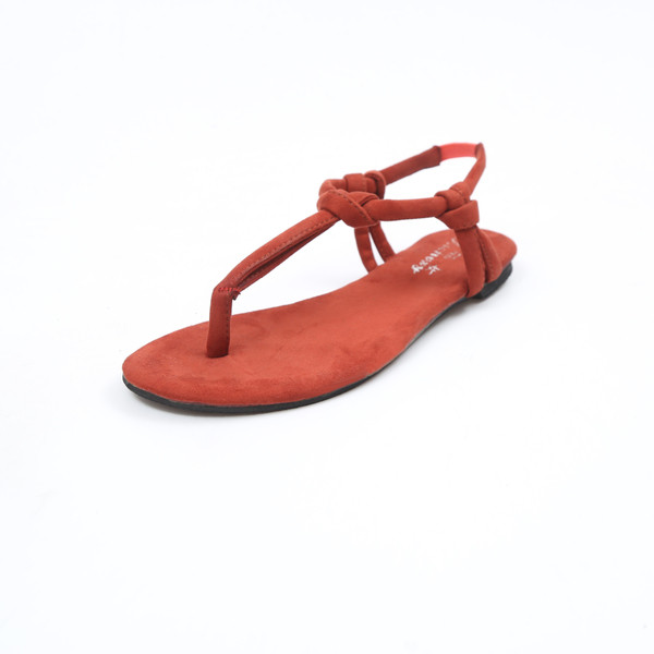 Alkalmi női szandál piros és fekete színben