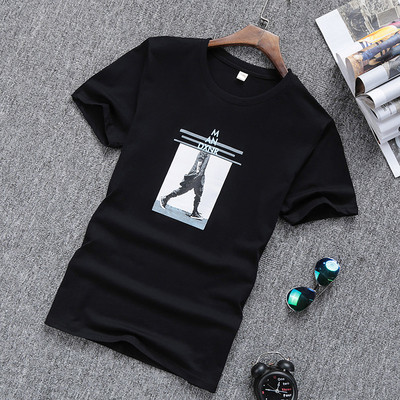 Tricou bărbătesc de vară în diferite modele cu imprimeu