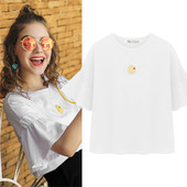 Nyári női blúz széles ujjal, két színben