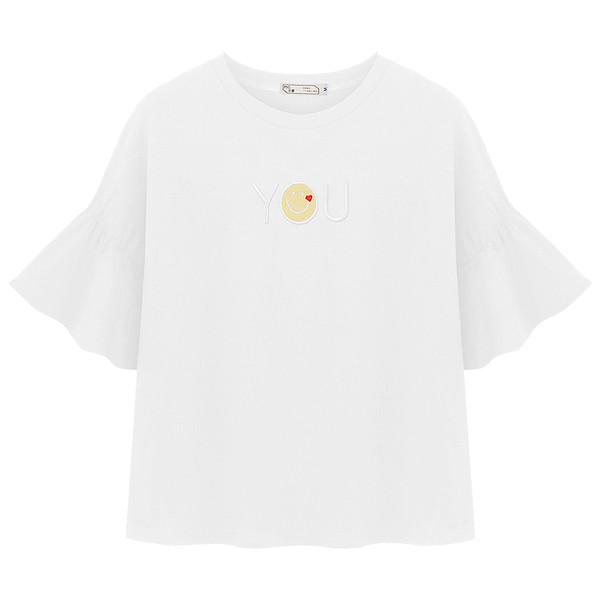 Nyári női blúz széles ujjal, két színben