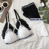 Finom női csipke fehérnemű fehér és fekete színben