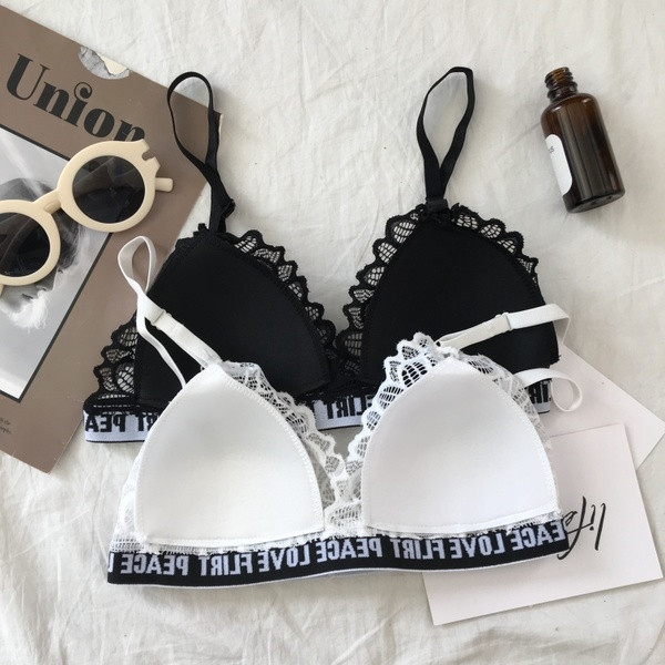 Finom női csipke fehérnemű fehér és fekete színben