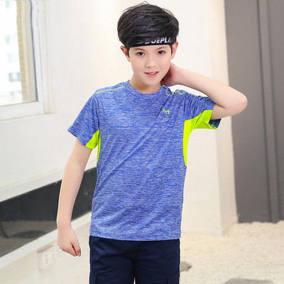 Gyermek póló fiúknak rövid ujjal több színben felirattal