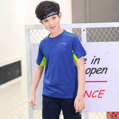 Gyermek póló fiúknak rövid ujjal több színben felirattal