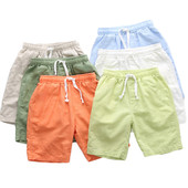 Gyermek uniszex rövidnadrág gumírozott derékkal, több színben