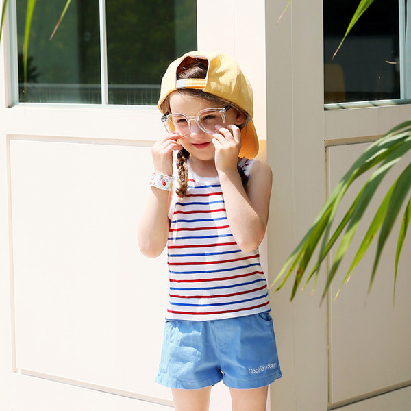 Παιδικό t-shirt για κορίτσια σε δύο σχέδια με εκτύπωση κ