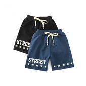 Gyermek rövidnadrág fiúknak két színben felirattal