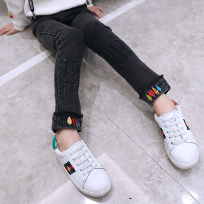 Farmer lány modell Slim fekete és kék színben