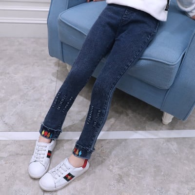 Farmer lány modell Slim fekete és kék színben