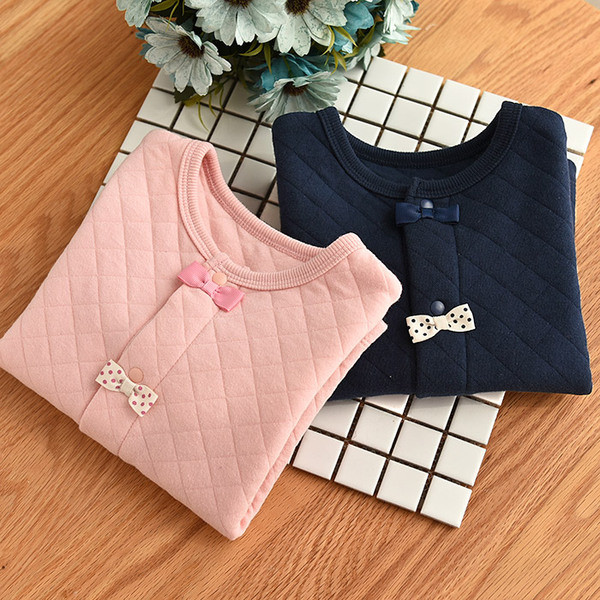 Vékony gyermekkabát lányoknak két színben, szalagos elemmel