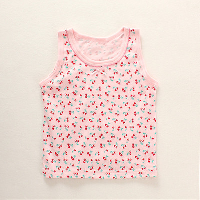 Gyerek felső lányoknak világos színekben, mintával