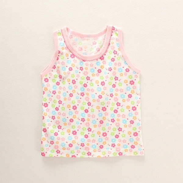 Gyerek felső lányoknak világos színekben, mintával