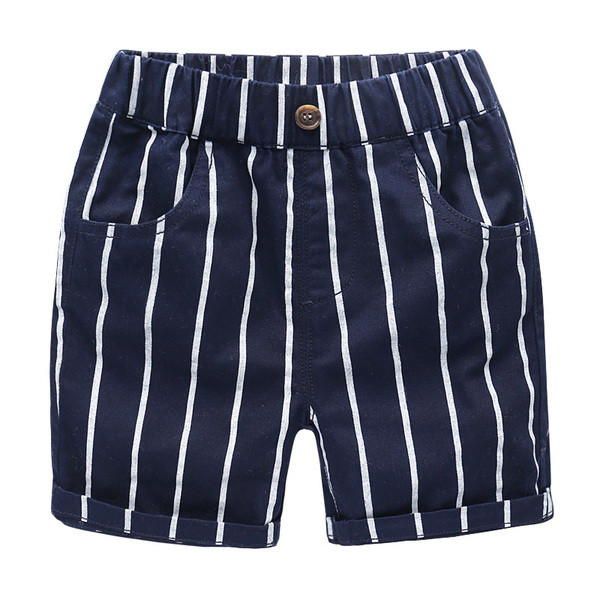 Gyermek csíkos rövidnadrág fiúknak