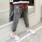 Két színben mosolygós gyerekfarmer lányoknak