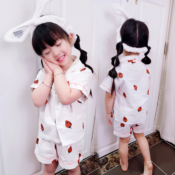 Stílusos gyerekszett lányoknak, két részből, fehér színű applikációkkal