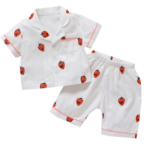 Stílusos gyerekszett lányoknak, két részből, fehér színű applikációkkal