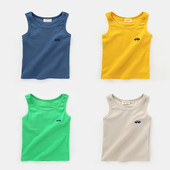 Különböző színekben hímzéssel ellátott gyerekcipő fiúknak